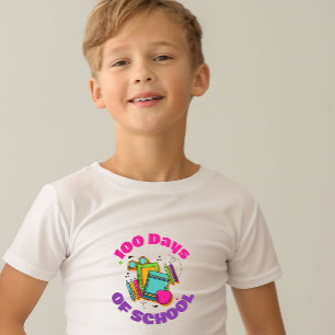 100 Tage Niedliche T - Shirt der Schule