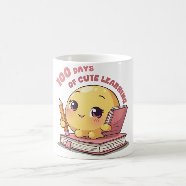 100 Tage Niedliche Tasse (Mittel)