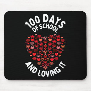 100 Tage Niedliches Herz der Schule 100 Tage Mousepad