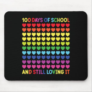 100 Tage Niedliches Herzstudium Mousepad
