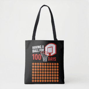 100 TAGE PARTY Basketball-Fan