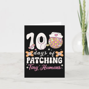 100 Tage Patchen winziger Menschen 100 Tage Karte