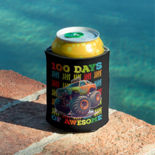 100 Tage Phantastischer Monster-Lkw 100. Tagesschu Dosenkühler