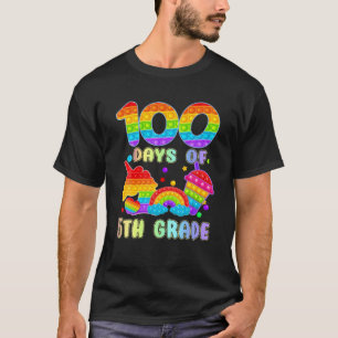 100 Tage Pop der 5. Klasse IT Lehrer Kind 100. Tag T-Shirt