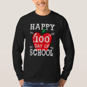 100 Tage pro T-Shirt Lehrer oder Student 100 Tage