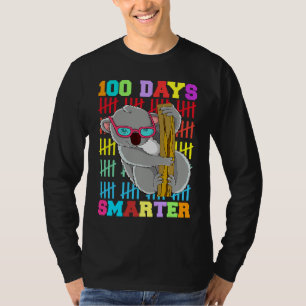 100 Tage schlauer Koala-Lehrer-Kids T-Shirt