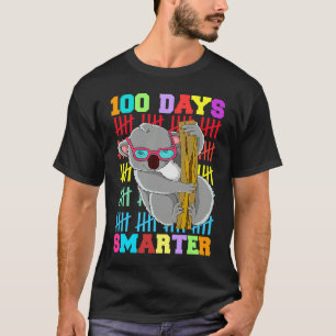 100 Tage schlauer Koala-Lehrer-Kids T-Shirt