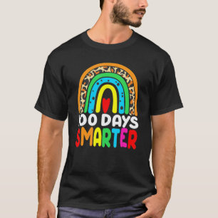 100 Tage schlauer Regenbogen 100. Schultag unterri T-Shirt