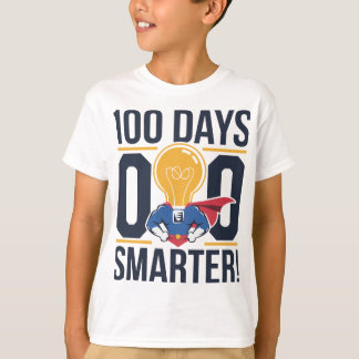 100 Tage schlauer T-Shirt