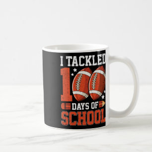 100 Tage Schul Fußball 100 Tage für Jungen Kind Kaffeetasse