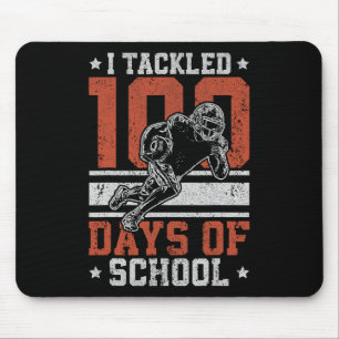 100 Tage Schul Fußball 100 Tage für Jungen Kind Mousepad
