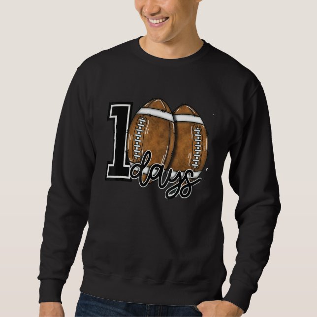 100 Tage Schul-Rugby Sweatshirt (Vorderseite)