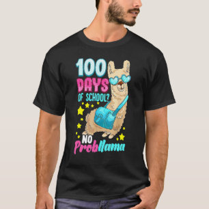 100 Tage Schul-Shirt Kein Problem Lama 100. T-Shirt