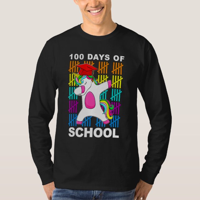 100 Tage Schulabgang 100 Tage Smarte T-Shirt (Vorderseite)