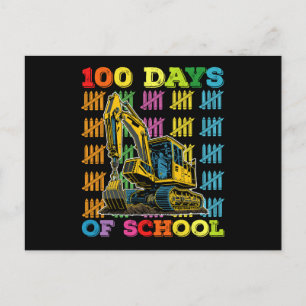 100 Tage Schulausgrabungslehrer Postkarte