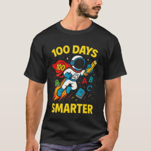 100 Tage Schulaustronaut 100 Tage schlauer Lehrer T-Shirt