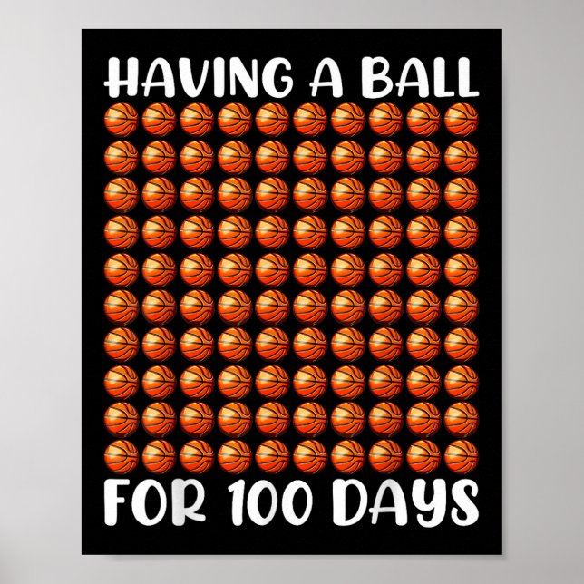 100 Tage Schulball 100. Tag 100 Tage Poster (Vorne)