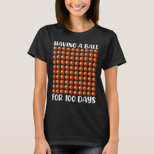 100 Tage Schulball 100. Tag 100 Tage T-Shirt