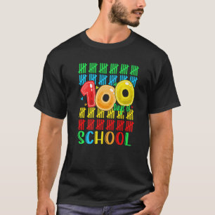 100 Tage Schule 100. Schultag Lehrer Kind T-Shirt