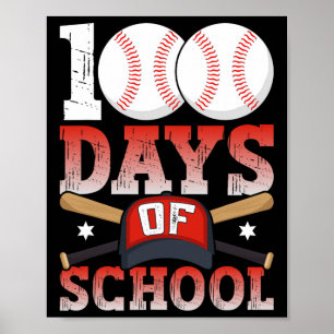 100 Tage Schule Bysebyll 100. Tag für Schüler  Poster