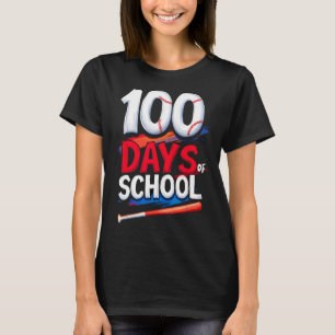 100 Tage Schule Bysebyll Kinder  T-Shirt