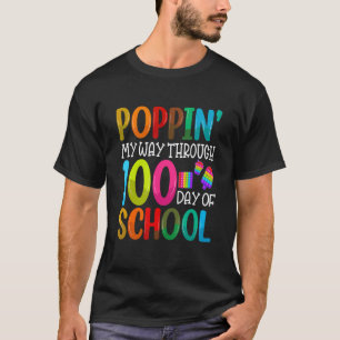 100 Tage Schule für Kinder und Kindergarten-Lehrer T-Shirt
