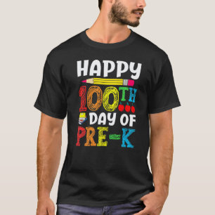 100 Tage Schule für Kinder und Kindergarten-Lehrer T-Shirt