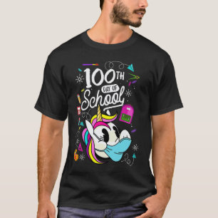 100 Tage Schule für Lehrer Einhorn 100 Tage Ma T-Shirt