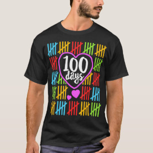 100 Tage Schule für Lehrer - Frauen zählen T-Shirt