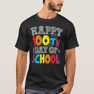 100 Tage Schule Für Lehrer Jungen Mädchen Lehrer T-Shirt