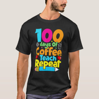 100 Tage Schule Für Lehrer Schüler Die C Lieben T-Shirt