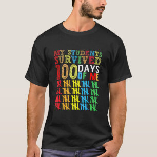100 Tage Schule Für Meinen Virtuellen Lehrer Meine T-Shirt