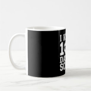 100 Tage Schule Fußball Jungen Kinder 100. Tag der Kaffeetasse