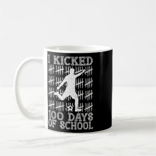 100 Tage Schule Ich kickte Fußball 100. Tag der Sc Kaffeetasse