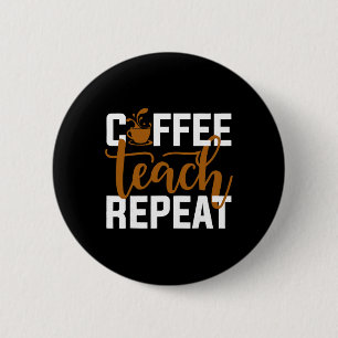 100 Tage Schule Kaffeeliebhaber 100. Tag der Schul Button