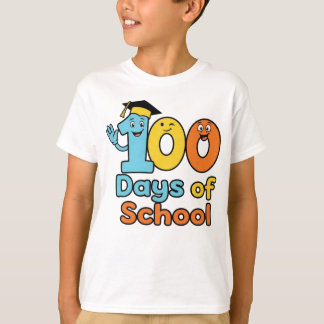 100 Tage Schule | Lustige Schulfeier T-Shirt