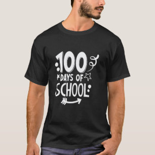 100 Tage Schule Lustiger Dalmatiner Kinder Lehrer T-Shirt