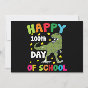 100 Tage Schule Trex 100. Tag der Schule Einladung
