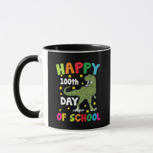 100 Tage Schule Trex 100. Tag der Schule Tasse