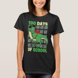 100 Tage Schule Trex 100 Tage Schlauer 100. Tag T-Shirt