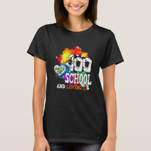 100 Tage Schule Und Es Macht Spaß 100. Tag Mädchen T-Shirt