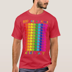 100 Tage Schule und immer noch lieben es 100. Puzz T-Shirt