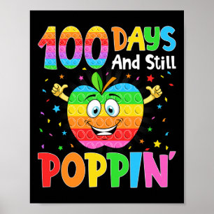 100 Tage Schule und noch immer Poppin 100 Tage Pop Poster