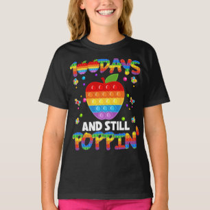 100 Tage Schule und noch immer Poppin 100 Tage Pop T-Shirt