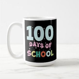 100 Tage Schule Zurück zur Schule Kaffeetasse