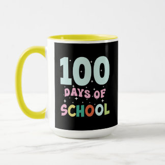 100 Tage Schule Zurück zur Schule Tasse