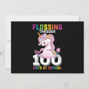100 Tage Schuleinschluss Einladung