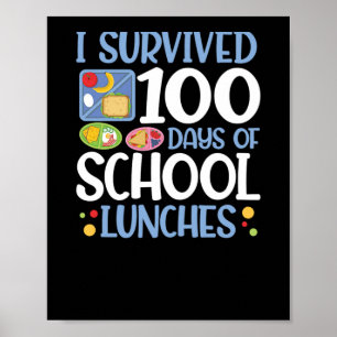 100 Tage Schulessen 100. Schultag(1) Poster