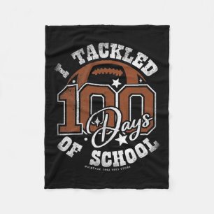 100 Tage Schulfußball 100 Tage Fleecedecke