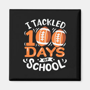 100 Tage Schulfußball Ich habe 100 Tage Magnet